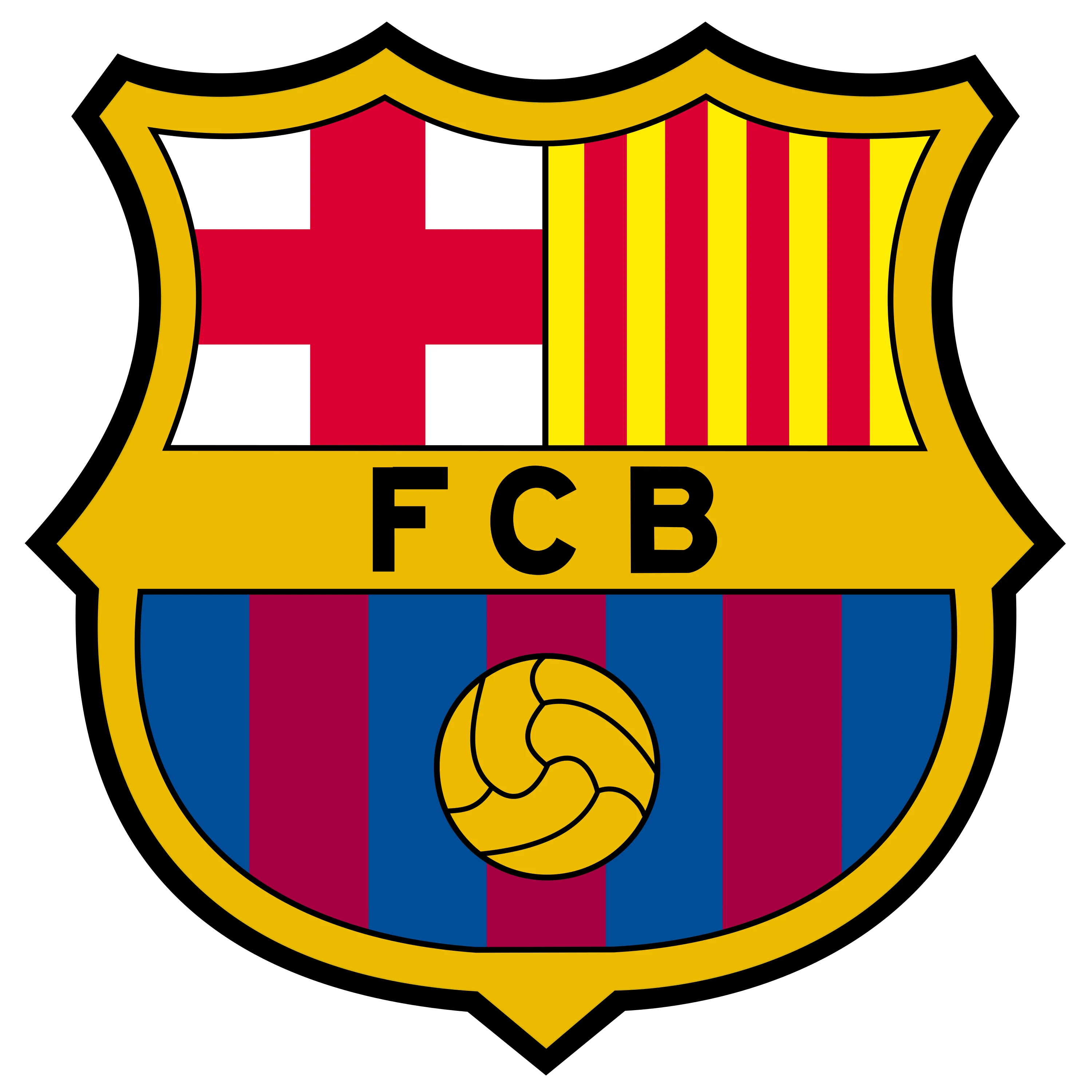 FC Barcelona 1XBET sports sponsorship logo